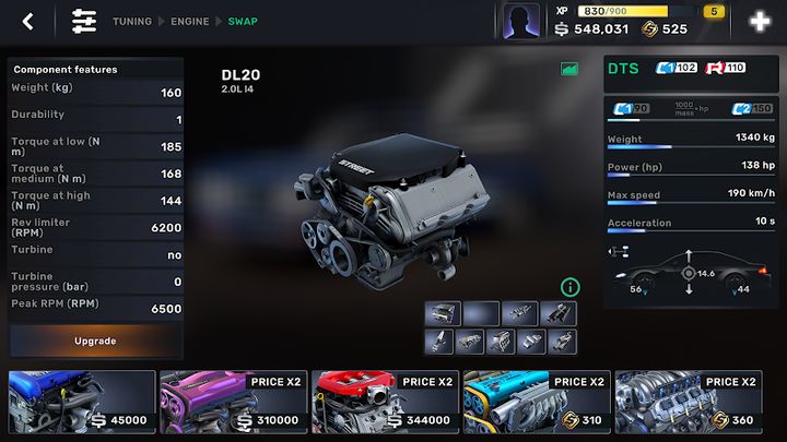 Hình ảnh CarX Street Hack Vô Hạn Tiền
