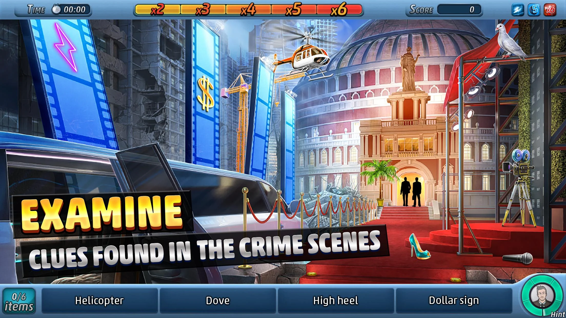 Hình ảnh Criminal Case: The Conspiracy Hack Menu
