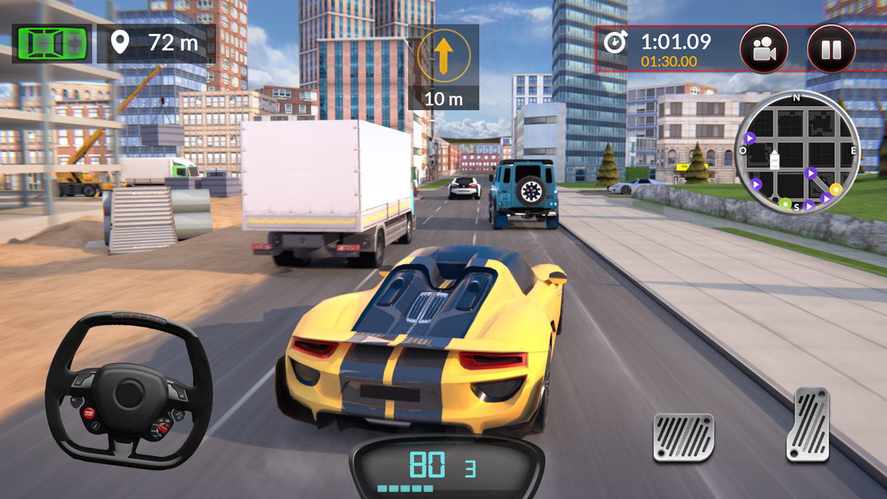 Hình ảnh Drive for Speed: Simulator Hack Menu