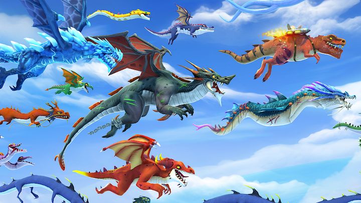 Hình ảnh Hungry Dragon Hack Vô Hạn Kim Cương