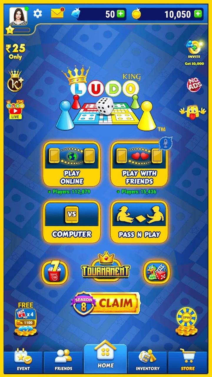 Hình ảnh Ludo King Hack Unlimited Six