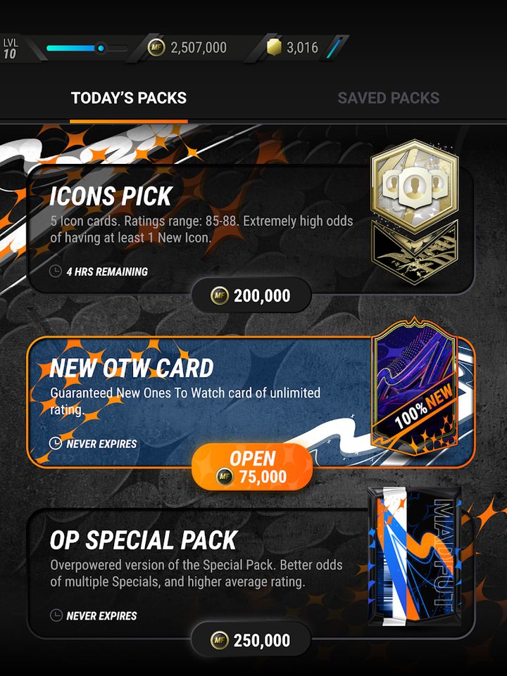 Hình ảnh MADFUT 23 Hack Unlimited Packs and Coins
