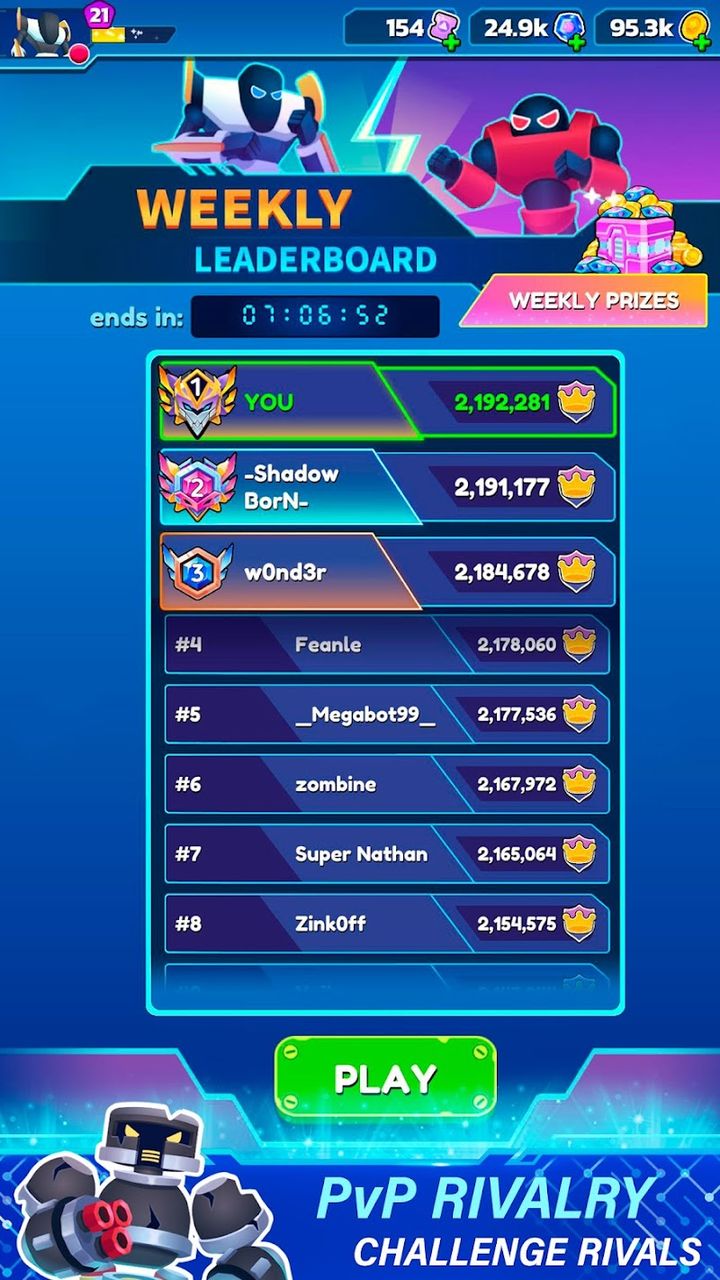 Hình ảnh Mechangelion Hack Menu