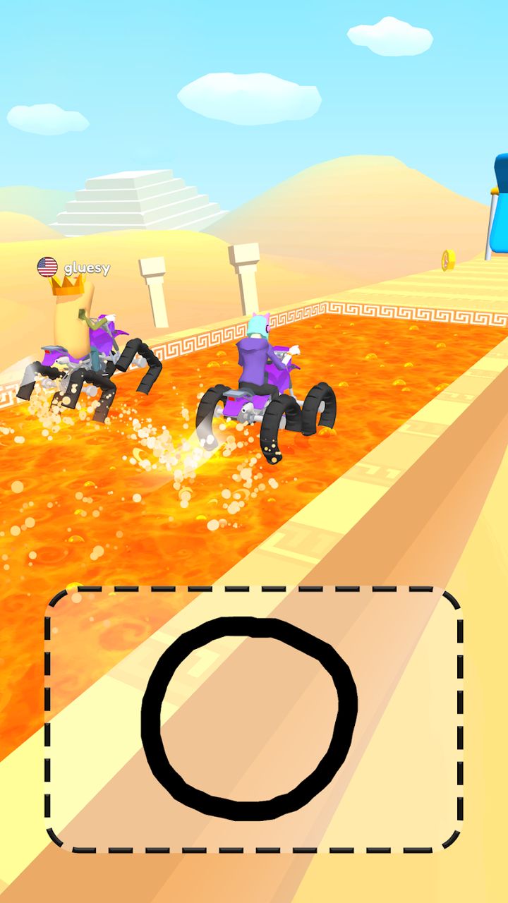 Hình ảnh Scribble Rider Hack Speed