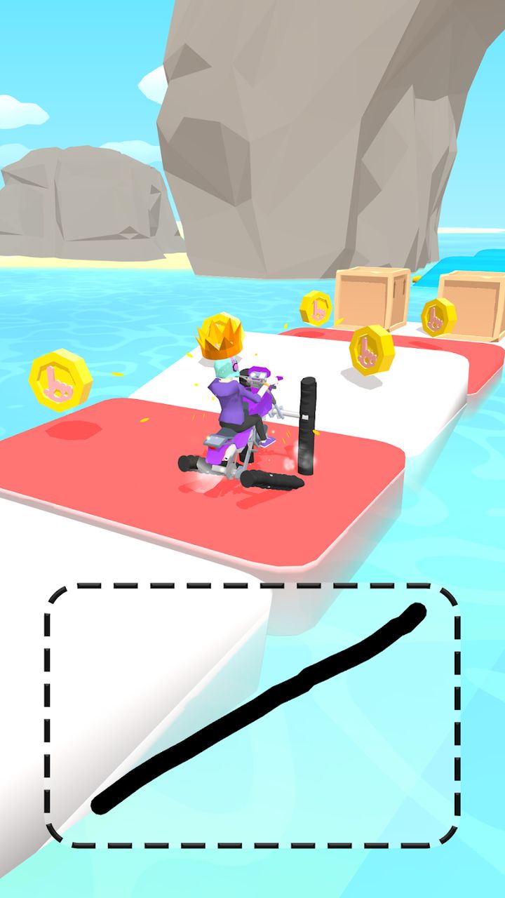 Hình ảnh Scribble Rider Hack Menu