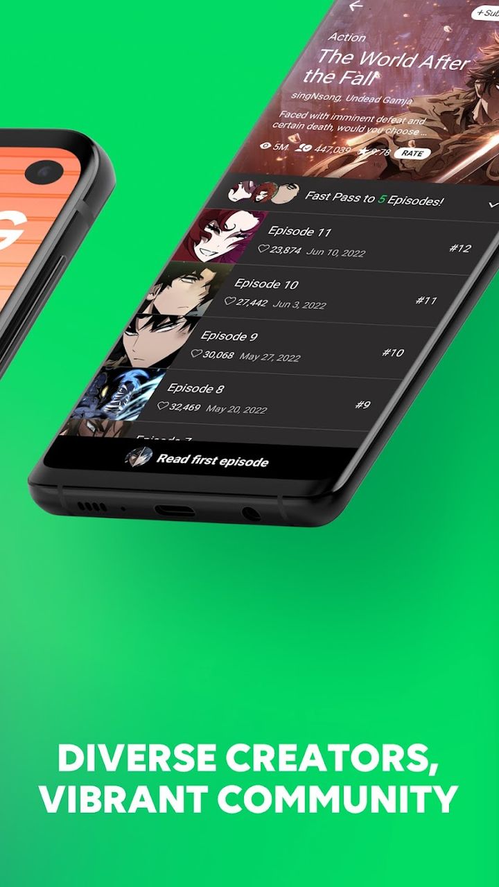 Hình ảnh WEBTOON Hack Unlocked Premium