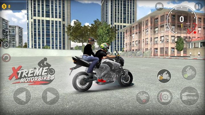 Hình Ảnh Xtreme Motorbikes Hack full tiền
