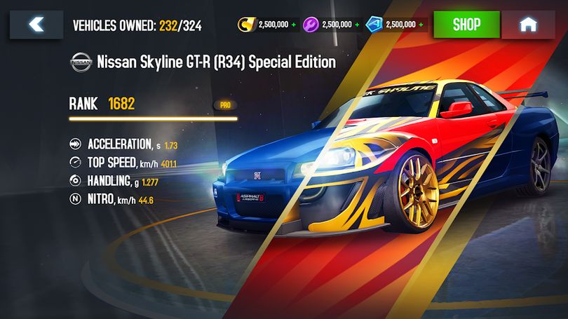 Hình ảnh Asphalt 8 Hack Unlimited Money