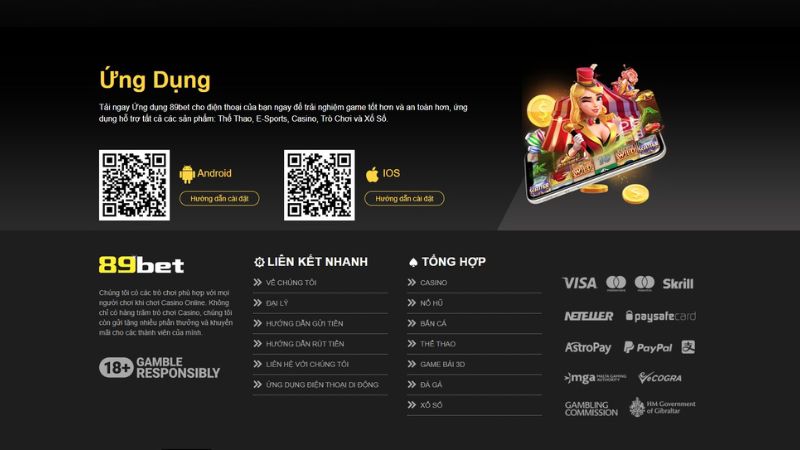 Tổng quan một vài thông tin quan trọng về 89BET