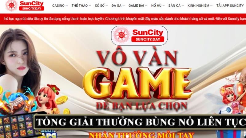 Trò chơi đa dạng & tốc độ truy cập cao