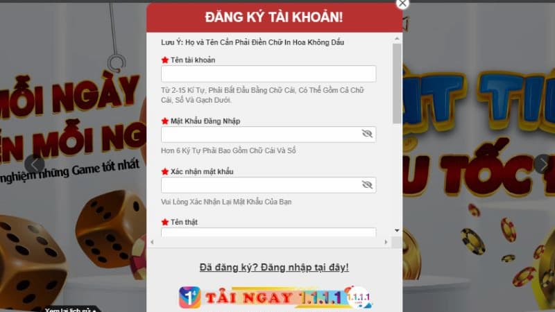 Cách đăng ký tài khoản Suncity chỉ trong 2 phút